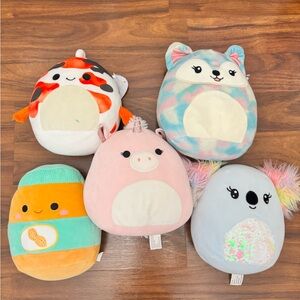 Squishmallows Plush Toy Set